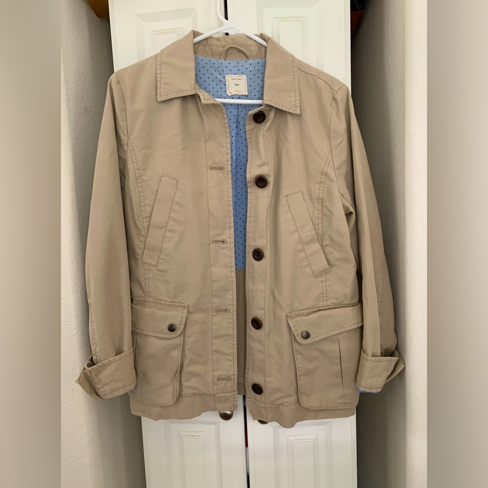 Gap khaki size small jacket